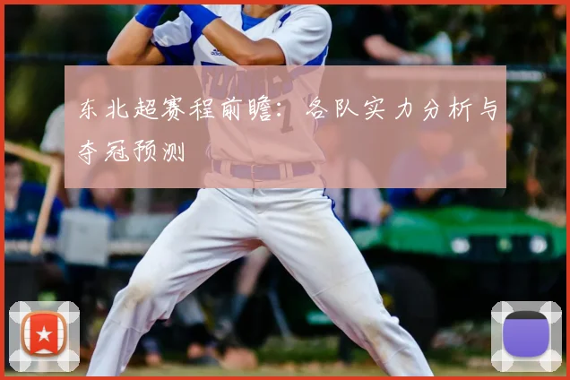 东北超赛程前瞻:各队实力分析与夺冠预测